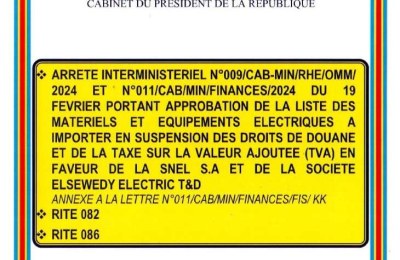 Légalité des taxes et redevances dues à l’électrification rurale (ANSER) : le Conseil d’Etat a rendu son Avis RITE.082 ce 07 août 2024.